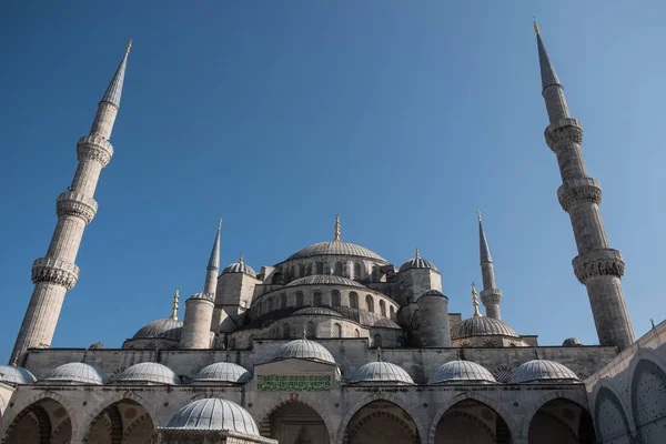 Blå Moskén Istanbul Turkiet — Stockfoto