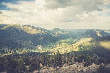 Rocky Montains 'da fırtınalar