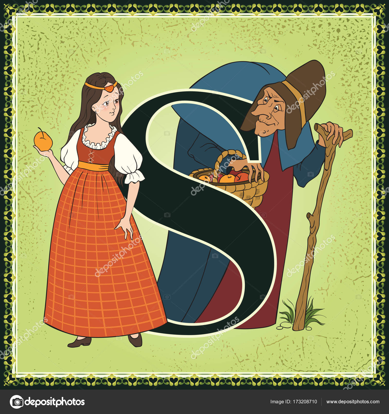 Children Book Cartoon Fairytale Alphabet Letter S Snow White And The Seven Dwarfs By The Brothers Grimm Stock Vector Royalty Free Vector Image By C Aura Children Book Cartoon Fairytale Alphabet Letter S Snow White And The Seven Dwarfs By The Brothers Grimm Stock Vector Royalty Free Vector Image By C Aura