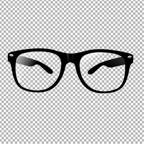 Gafas de elegancia de plástico — Vector de stock