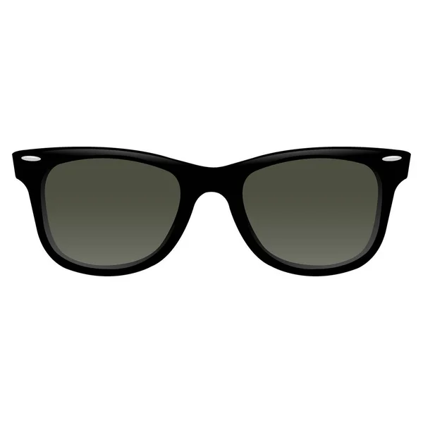 Elegantie kunststof zonnebril — Stockvector