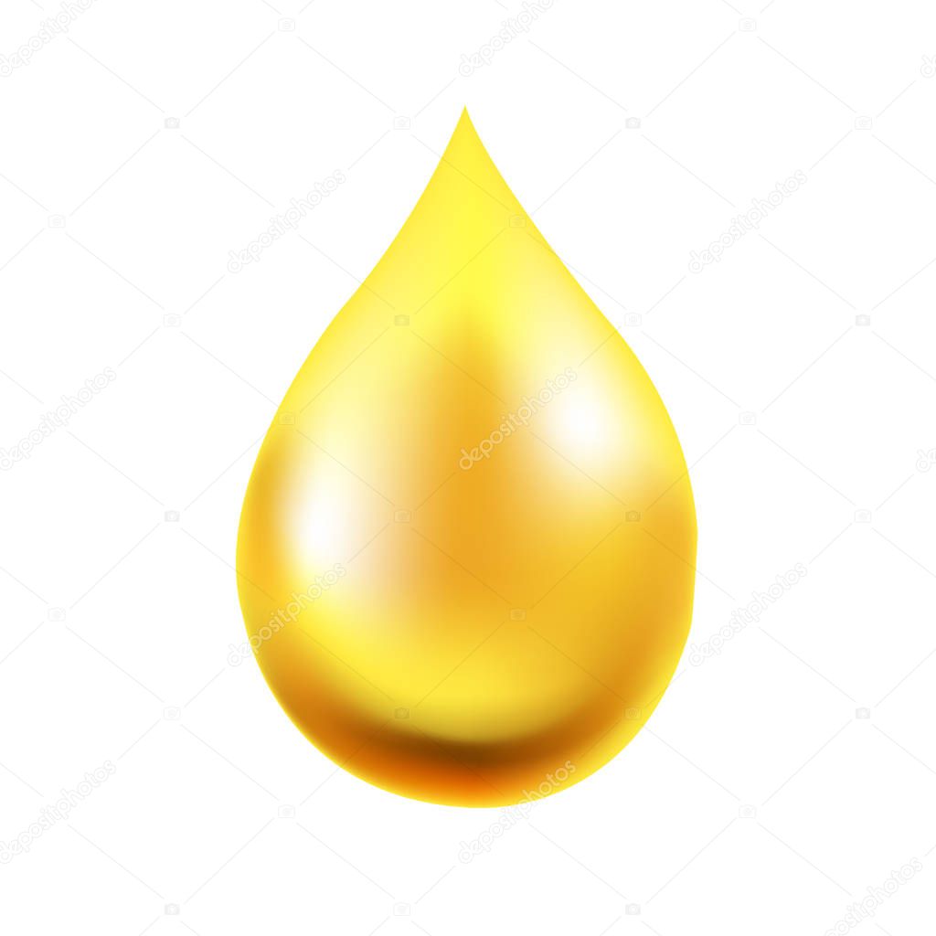 Oil yellow Drop 