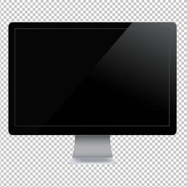 Computer Icon on  Gradient Mesh — Stock Vector