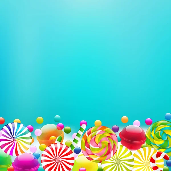 Цвет границы Lollypop — стоковый вектор
