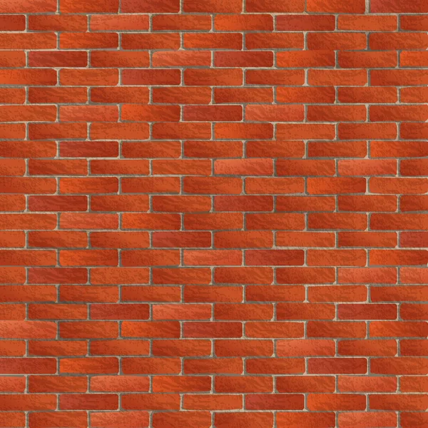 Mur en brique orange — Image vectorielle