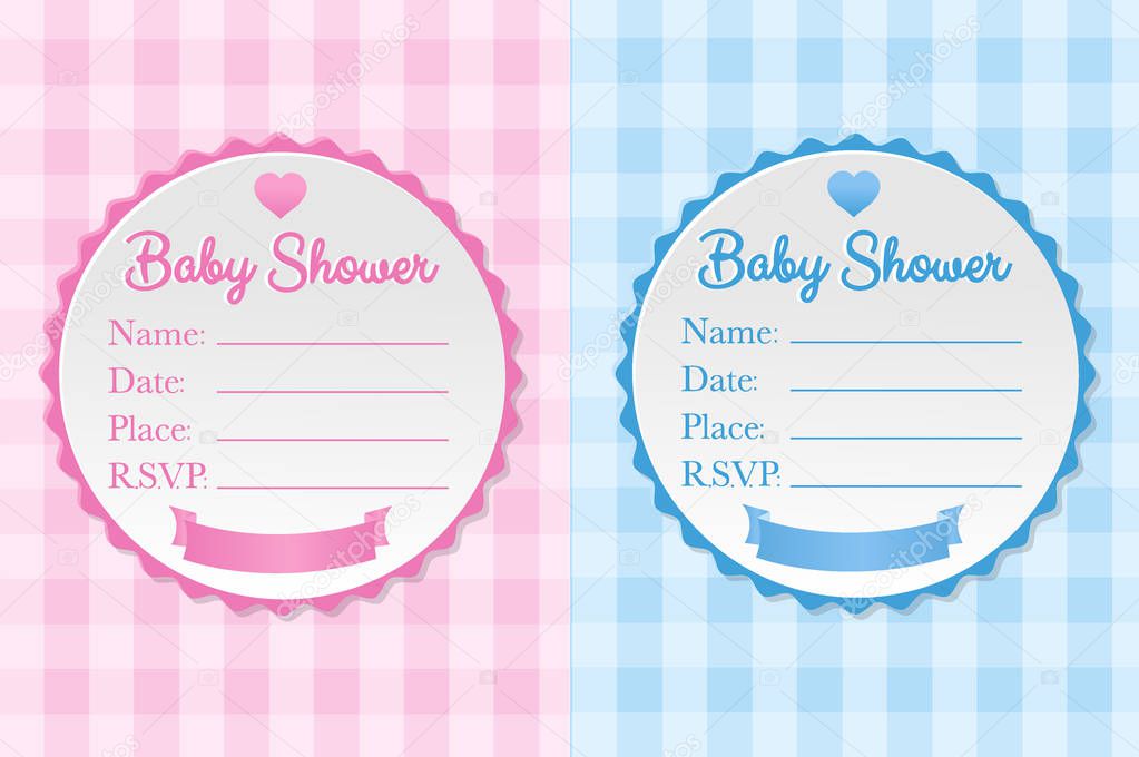 Baby Shower invitations Set