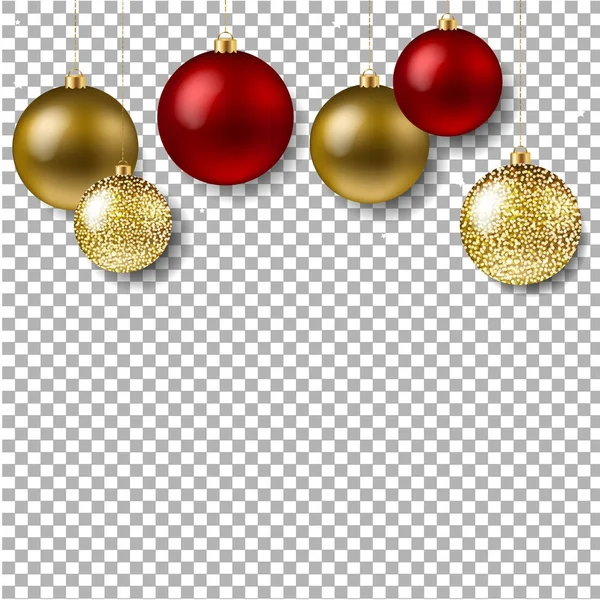 Bola Navidad Aislada Con Malla Gradiente Ilustración Vectorial — Vector de stock