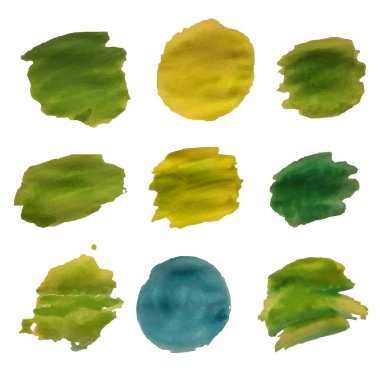 Yeşil lekesi, vektör, illüstrasyon topluluğu 