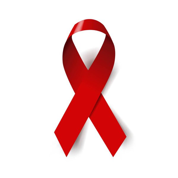 Red Ribbon , World Aids Day Symbol