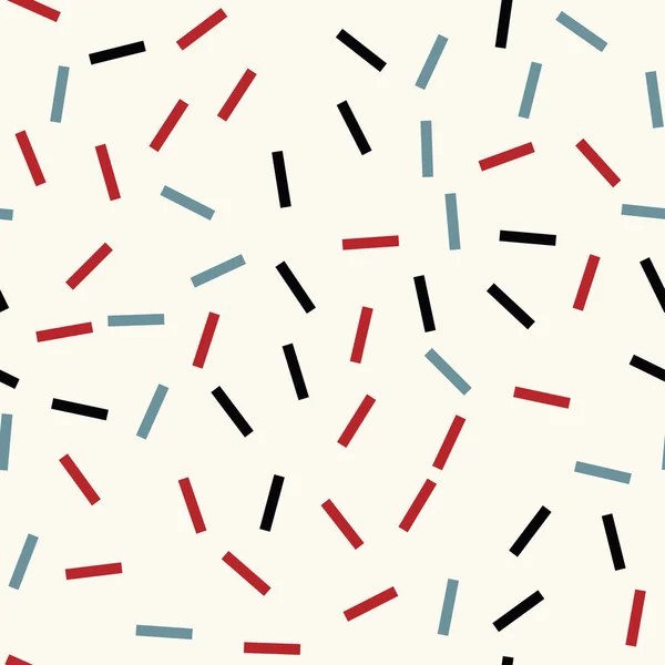 Modèle de confettis sans couture — Image vectorielle