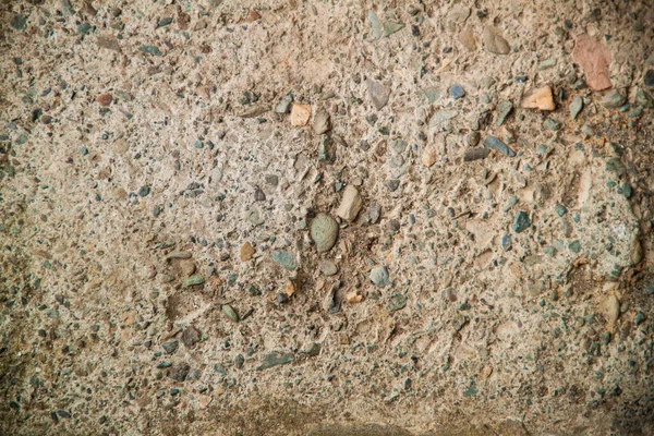 Parede Textura Com Seixos Coloridos Parede Concreto Com Pedra Natural — Fotografia de Stock