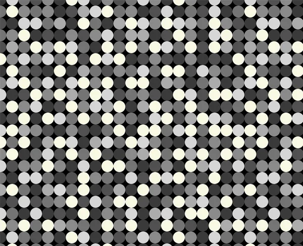 Bezešvé vzory s šedými kruhy (vektor) Stock Ilustrace