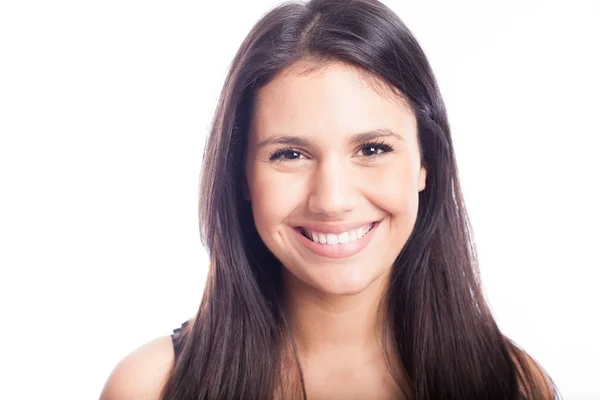 Smiling woman with clean skin — Stock Photo, Image