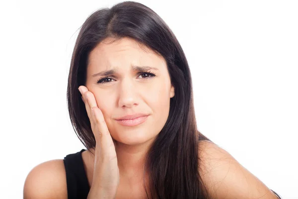 Mujer triste emocional — Foto de Stock