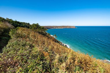 Brittany 'de, Cape Frehel' den çok uzakta Gr34 'e bin.