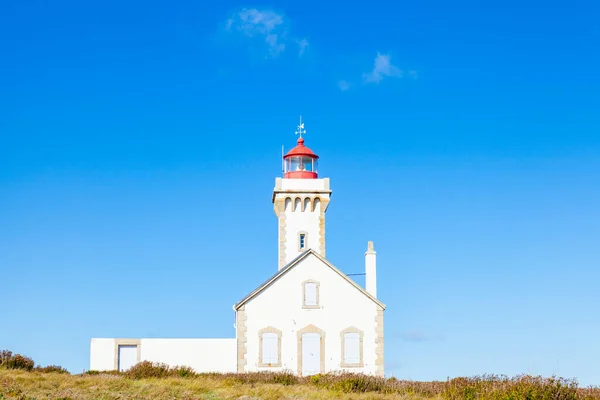 Phare Poulains Célèbre Île Belle Ile Mer France — Photo