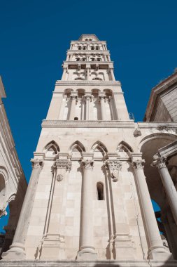 Halkın dış cephe Simgesel Yapı Diocletianus Sarayı, Split, 