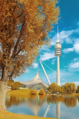 Münih, ORME, Olimpiyat kule ile Olympiapark üzerinde göster