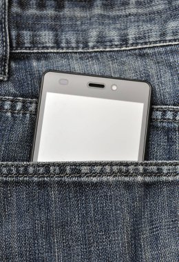Cep telefonu, cep telefonu arka cebinde kot