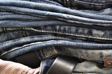Mavi Jeans kot arka plan dokusu