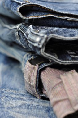 Mavi Jeans kot arka plan dokusu