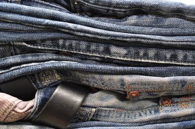 Mavi Jeans kot arka plan dokusu