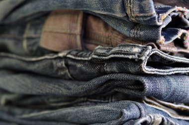 Mavi Jeans kot arka plan dokusu