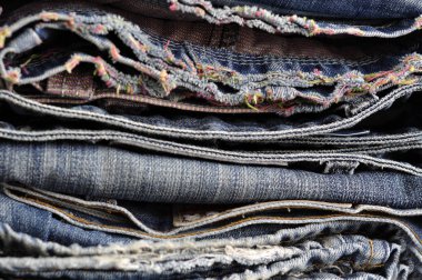 Mavi Jeans kot arka plan dokusu