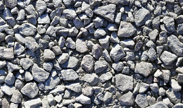 Die Textur von Kies kleine Steinmauer, Marmor, Granit Kies. — Stockfoto