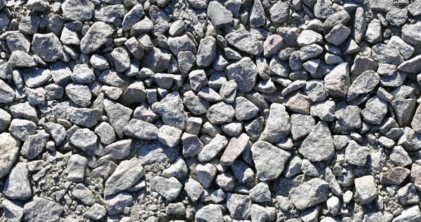 Die Textur von Kies kleine Steinmauer, Marmor, Granit Kies. — Stockfoto