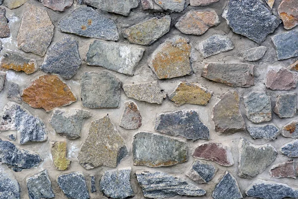 Textuur-muur voor oude baksteen of steen gemaakt van kinderkopjes achtergrond. — Stockfoto