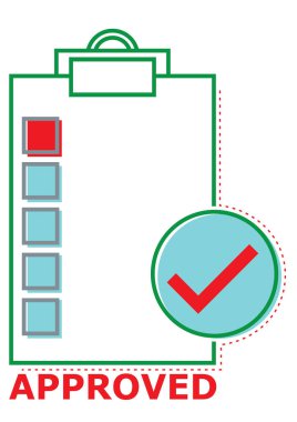 Belgili tanımlık ağıl, imza, onaylanmış ve sertifikalı.