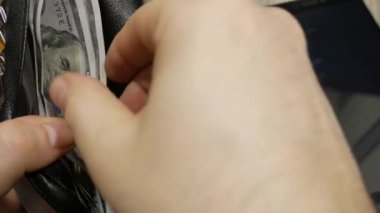 Cüzdan, içinde para olan çanta, şans veya başarısızlık sonrası para saymak, nakit kredi almak.