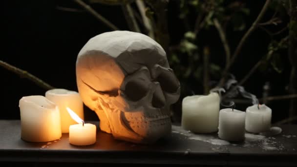 Astratto sfondo di Halloween — Video Stock