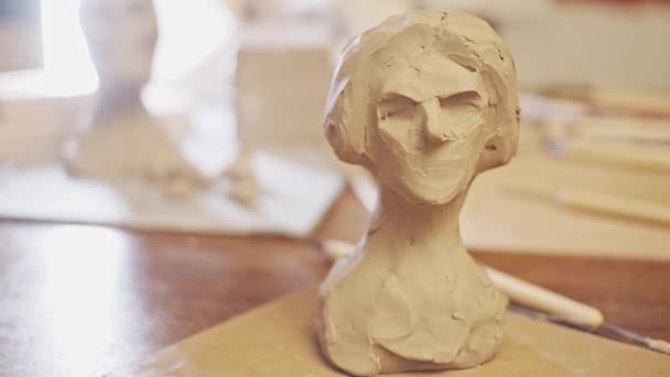 plasticine clay sculpting