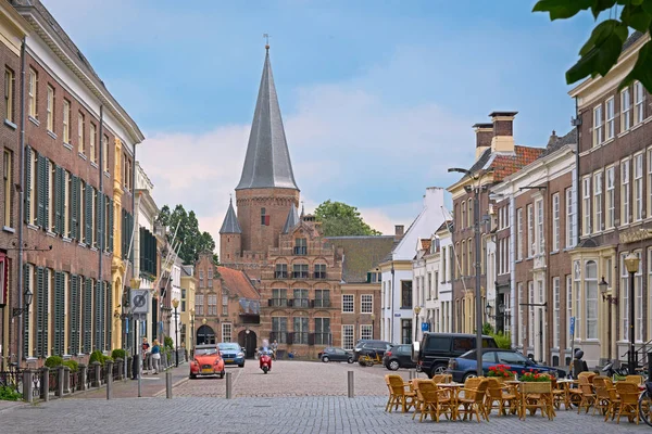 Zutphen, Hollanda - 15 Temmuz 2016: Marketsquare görünüm