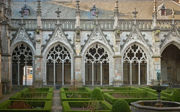 Utrecht, Hollanda, Pandhof ile bir ortaçağ manastır olduğunu