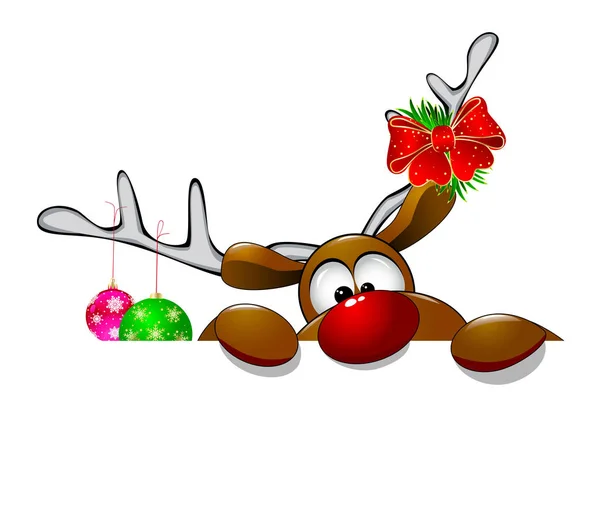 Sevimli Noel reindeer Rudolf 4