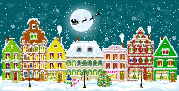 Noel arifesinde şehir