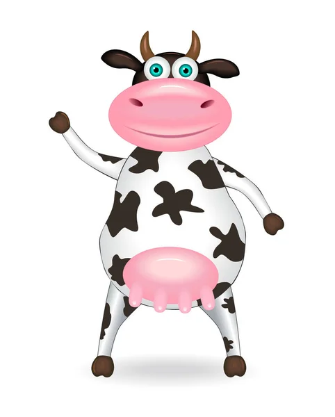 Krowy łaciate — Wektor stockowy