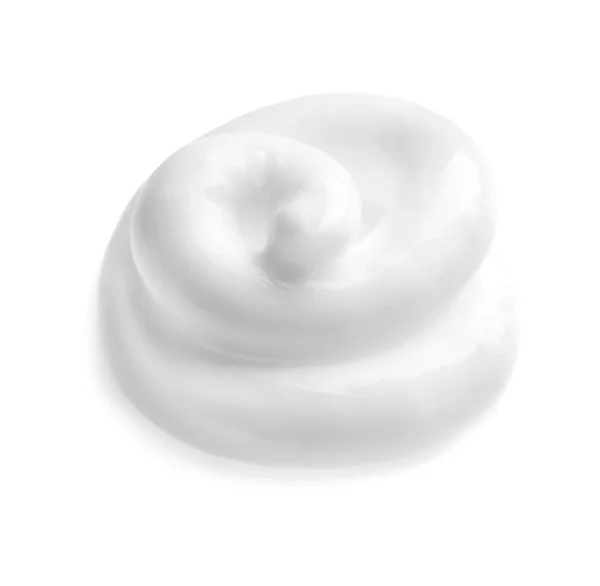 Cream sample on white background. Skin care cosmetics — Stock Photo, Image