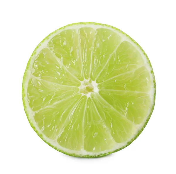 Slice of fresh citrus fruit on white background — Stock Photo, Image