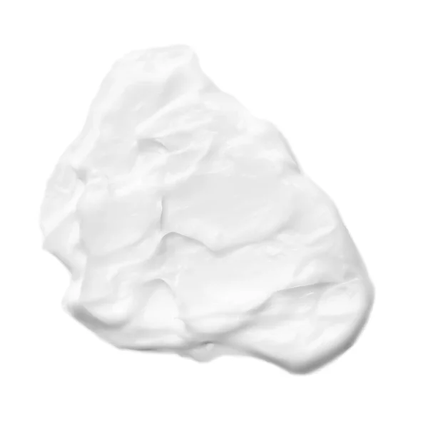 Sample of cosmetic cream on white background — Stock Photo, Image