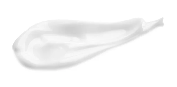 Δείγμα των καλλυντικών κρέμα σε λευκό φόντο — Φωτογραφία Αρχείου