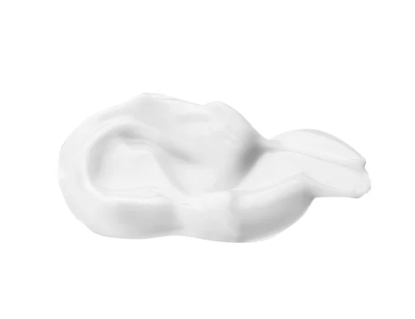 Sample of moisturizing cream on white background — Stock Photo, Image