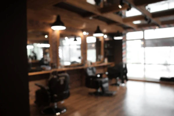 Zaburzenia widzenia stylowy salon fryzjerski — Zdjęcie stockowe