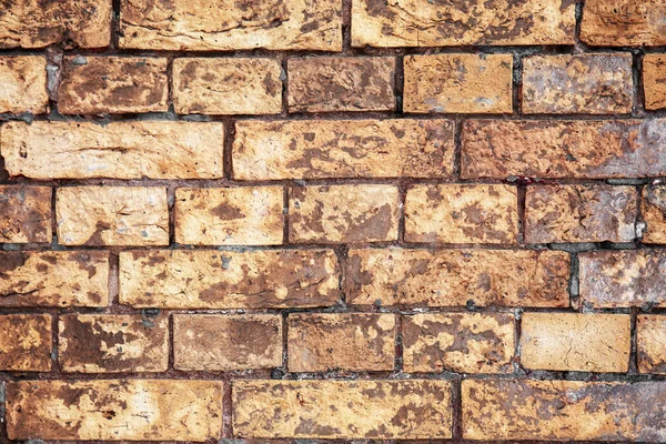 Texture del vecchio muro di mattoni come sfondo — Foto Stock