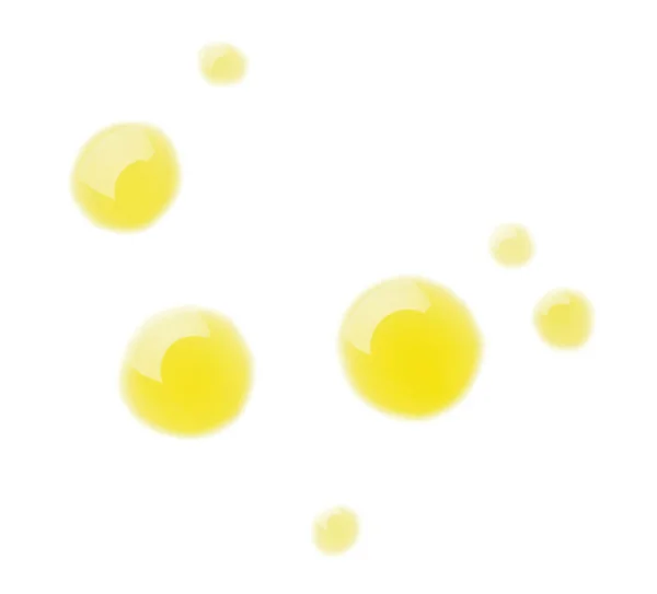 Spilled fresh olive oil on white background — Stock Photo, Image