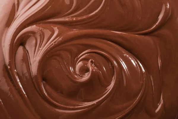 Savoureux chocolat fondu comme fond — Photo