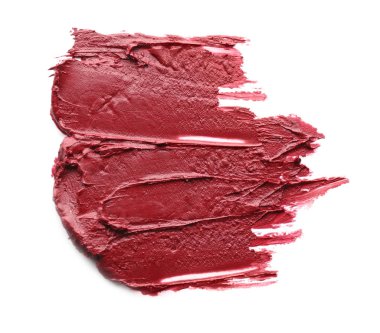 Beyaz zemin üzerine ruj örnek. Profesyonel kozmetik